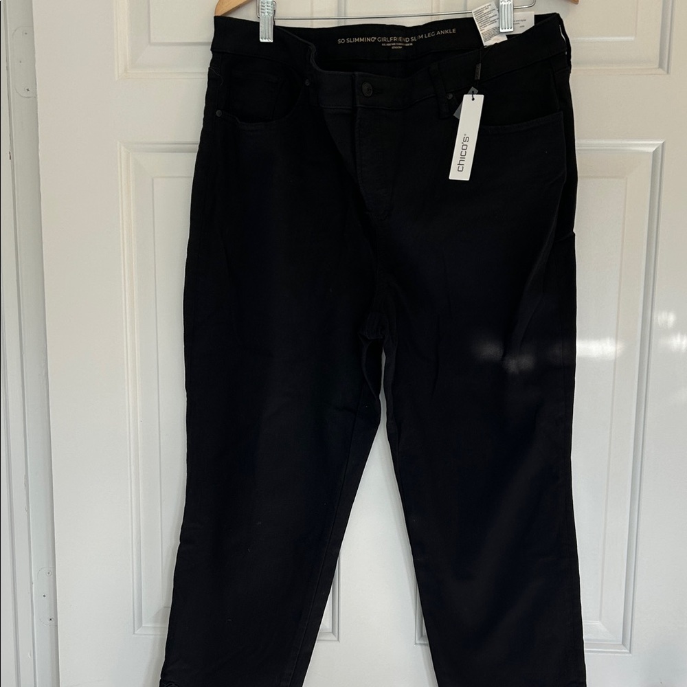 Chico's Classic Black Jeans